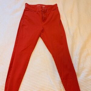 Old Navy Bright Red Pants